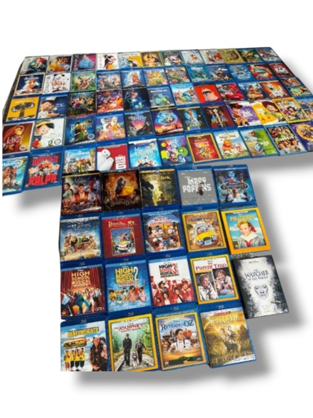 79 Disney + Pixar Movie Collection RARE Vault DVD + Blu-Ray Lot! Mint Condition